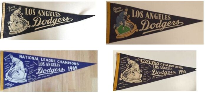 Los Angeles Dodgers World Series Championship Flag 